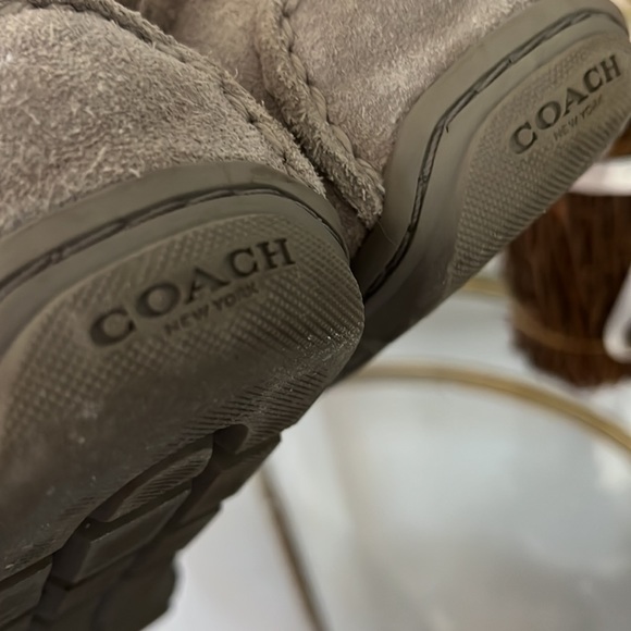 Coach Tan Suede Loafers - Picture 7 of 10